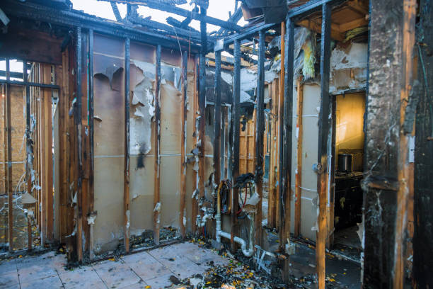Professional Fire Damage Repair technician working in Selah, WA